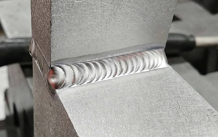 TIG welding sample